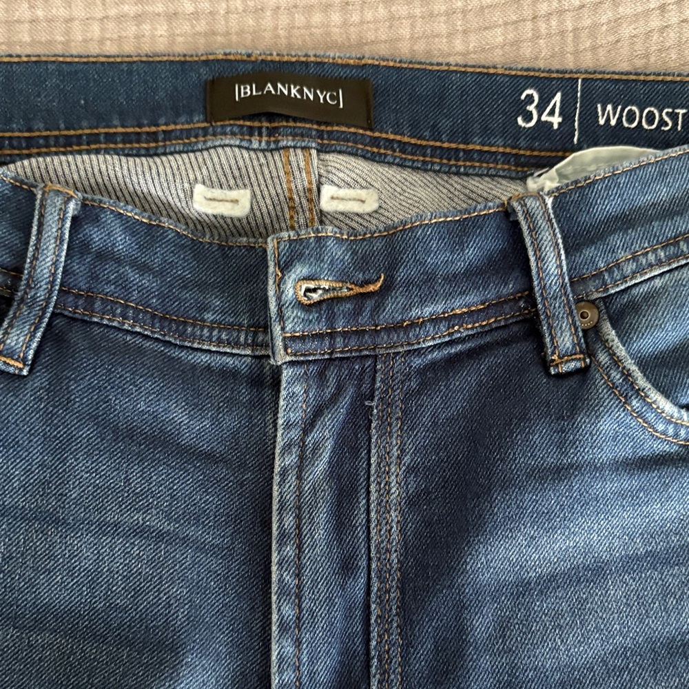 Blank NYC Men's Classic Blue Slim Jeans